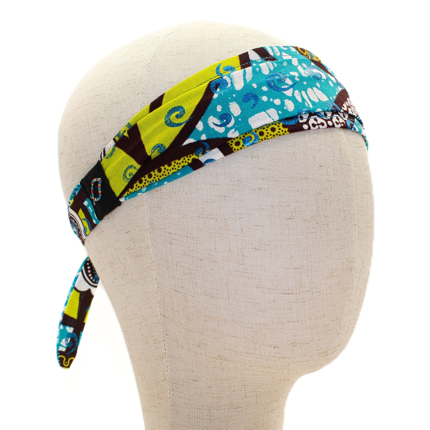 Teal Circuit Headband