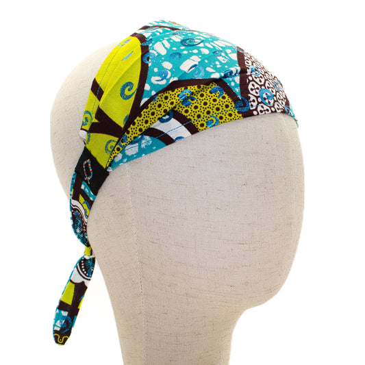 Teal Circuit Headband