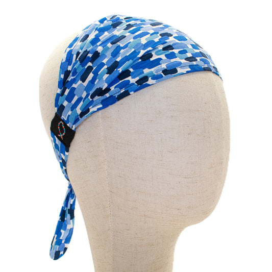 Blue Streaks Headband