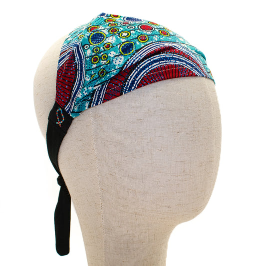 Teal Clockwork Headband