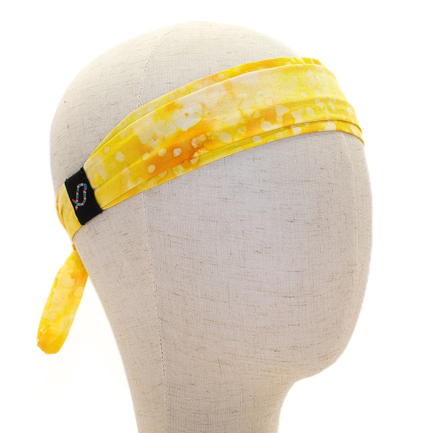 Yellow Watercolor Headband