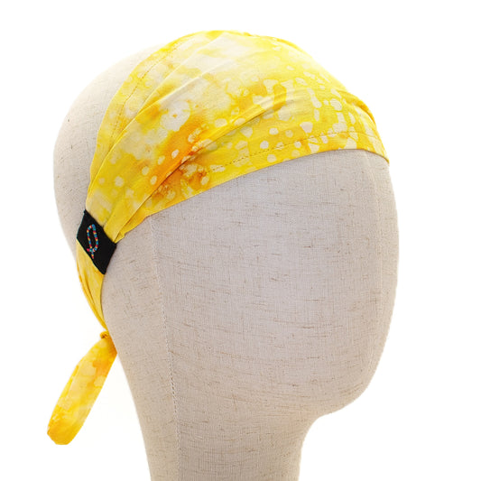 Yellow Watercolor Headband