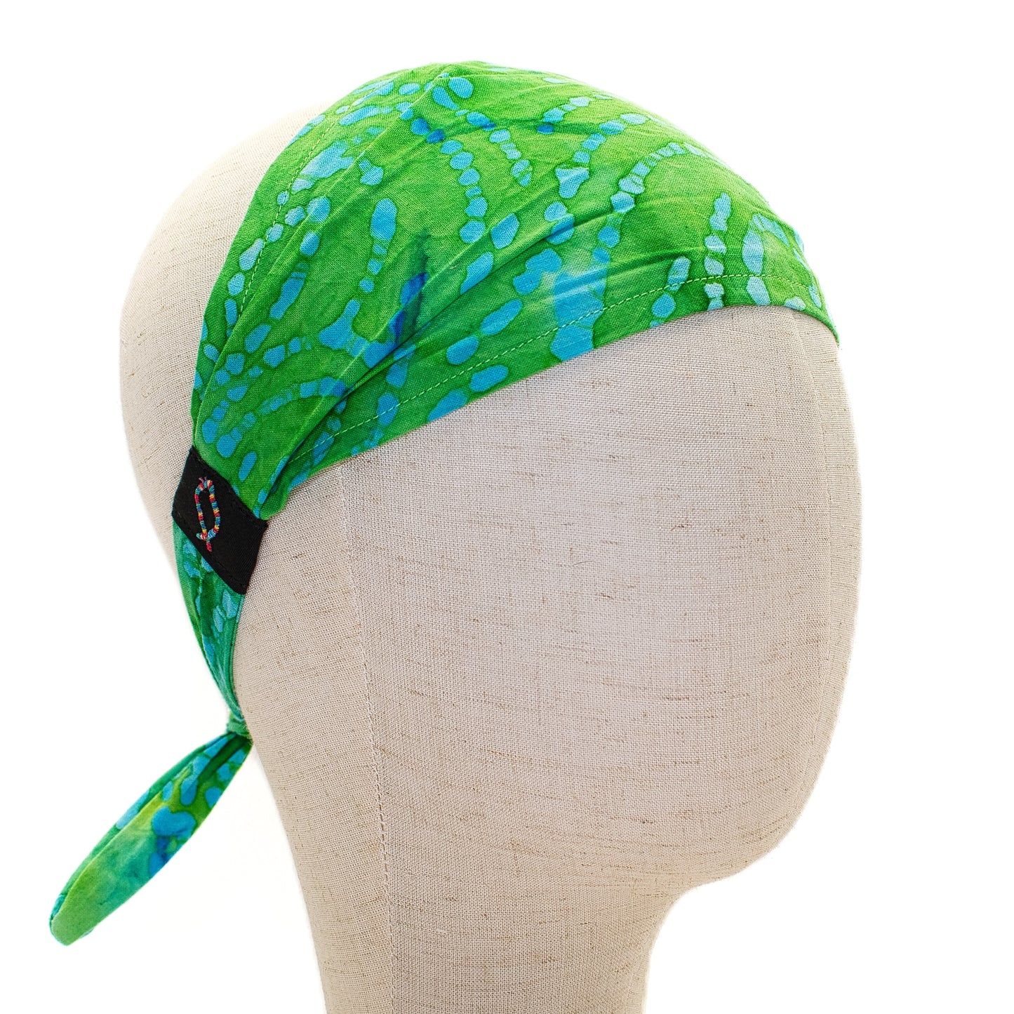 Green Watercolor Headband