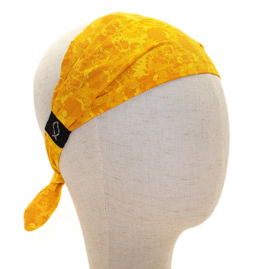 Yellow Paint Headband