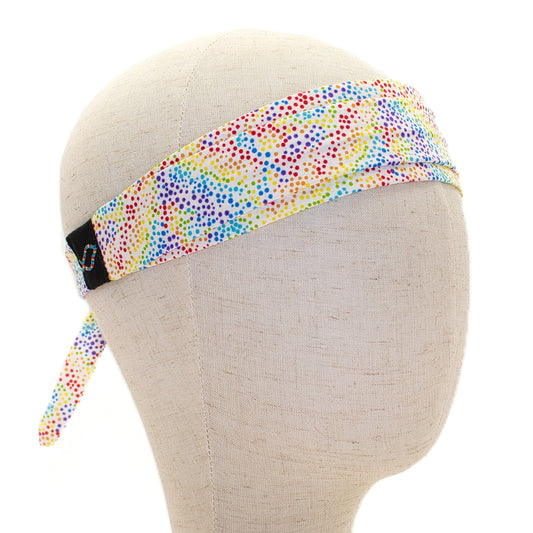Rainbow Dots Headband