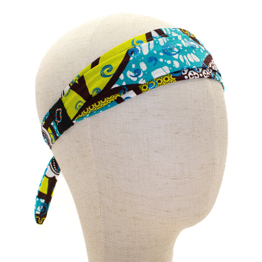 Teal Circuit Headband