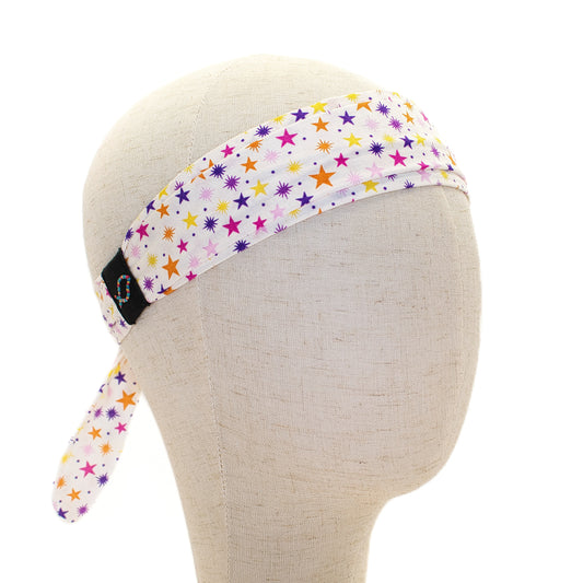 White Stars Headband