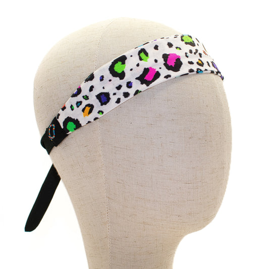 Rainbow Cheetah Headband