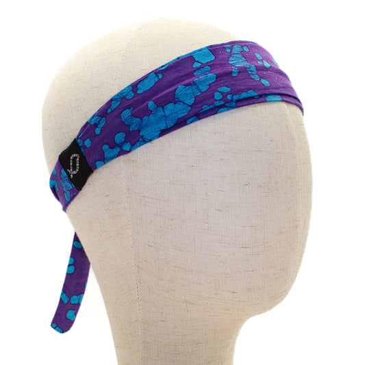 Purple Watercolor Headband