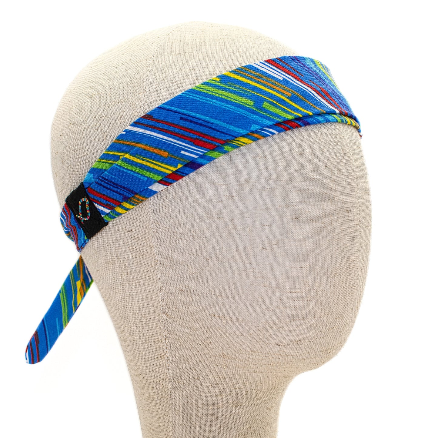 Blue Slash Headband